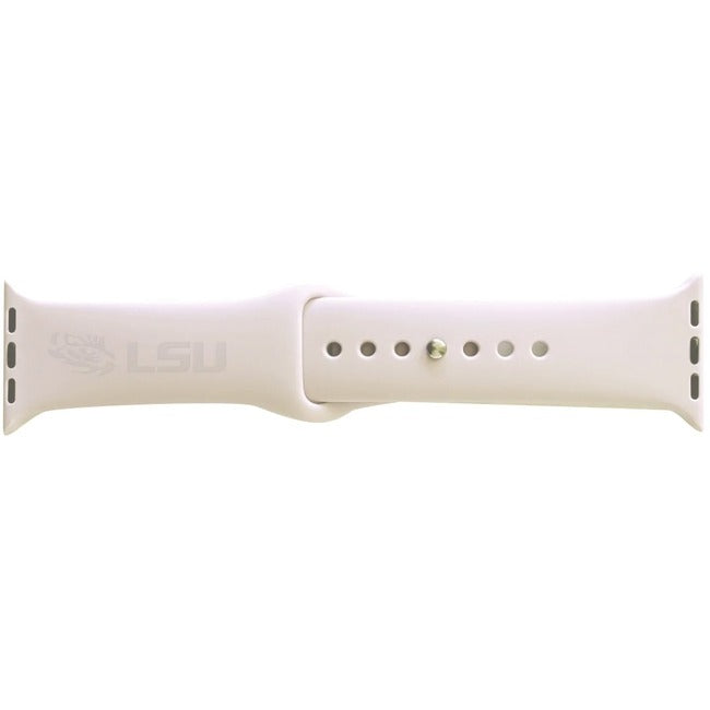 OTM Louisiana State University Silicone Apple Watch Band, Classic OC-LSU-AAAG00A