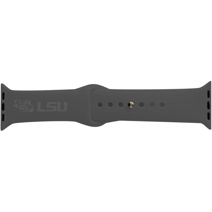 OTM Louisiana State University Silicone Apple Watch Band, Classic OC-LSU-ABAB00A