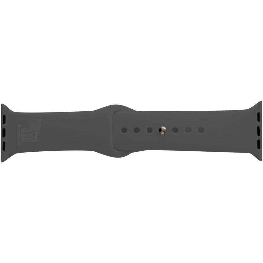 OTM Louisiana Tech University Silicone Apple Watch Band, Classic OC-LT-ABAB00A