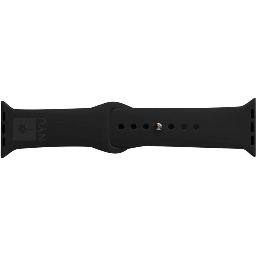 OTM New York University Silicone Apple Watch Band, Classic OC-NYU2-ABAA00A