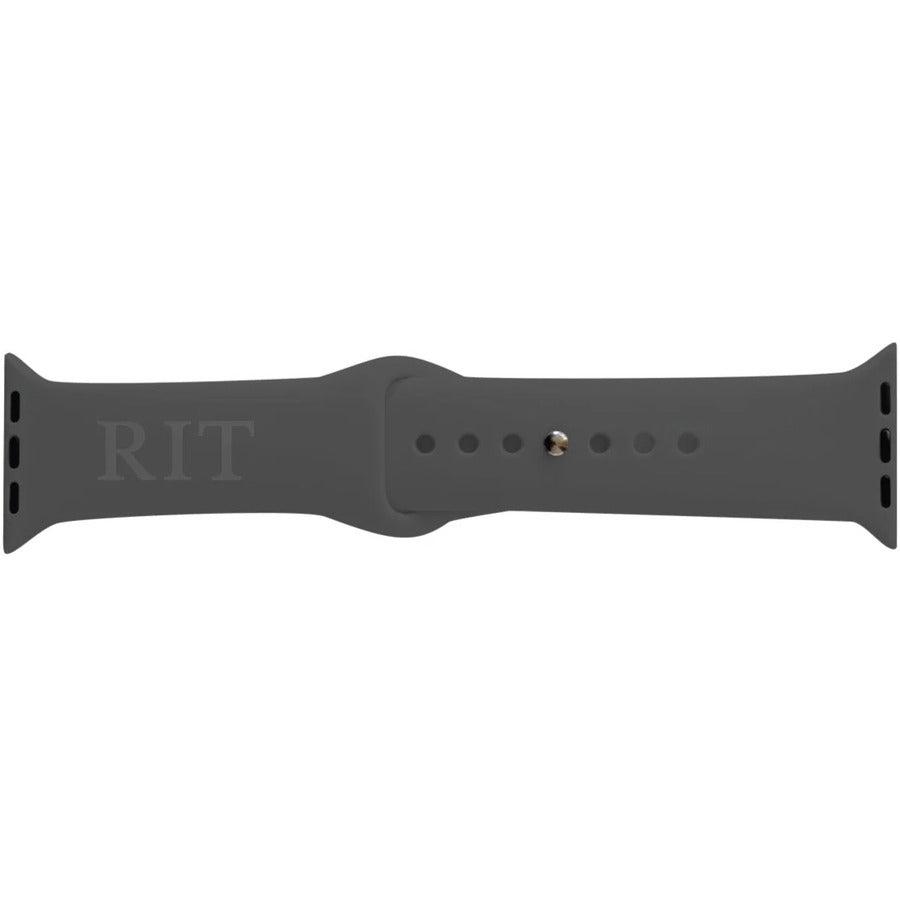 OTM Rochester Institute of Technology Silicone Apple Watch Band, Classic OC-RIT3-ABAB00A