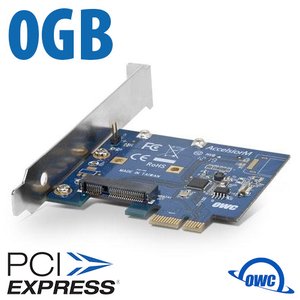 OWC Mercury Accelsior M mSATA SSD to PCIe Expansion Card