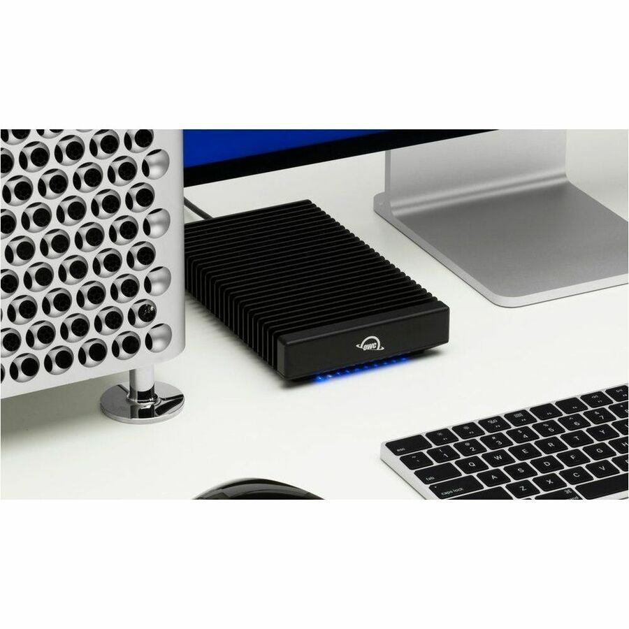 OWC ThunderBlade X8 32TB NVMe RAID SSD Thunderbolt 3 for Pros