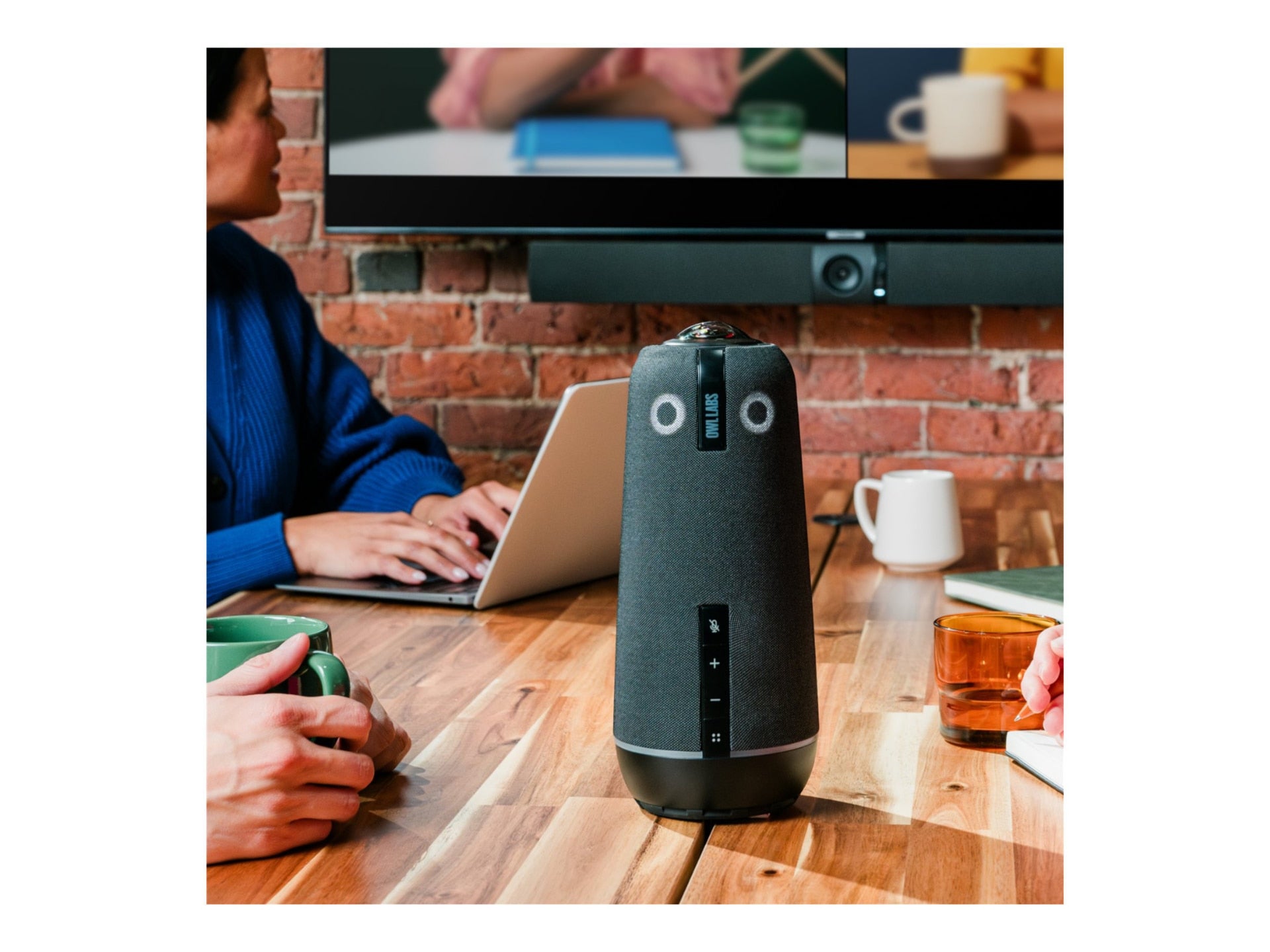 OWL Labs 4K Ultra HD Video Conferencing System with Microphone for Professional Meetings