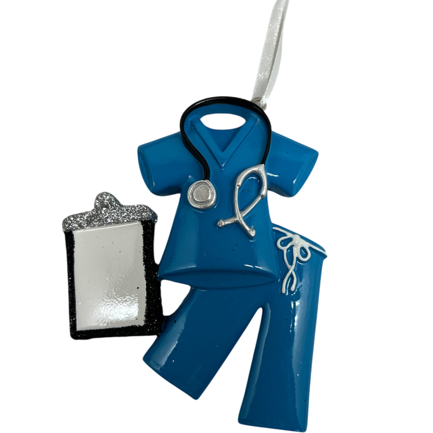 Occupation Scrubs Ornament - Blue