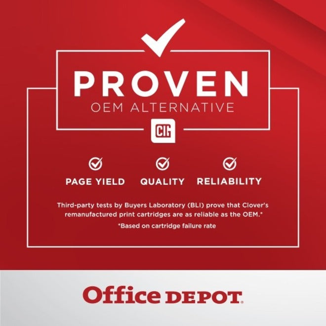 Office Depot; Brand Remanufactured Magenta Toner Cartridge Replacement For Lexmark; CS410, ODCS410M V770C1HM0
