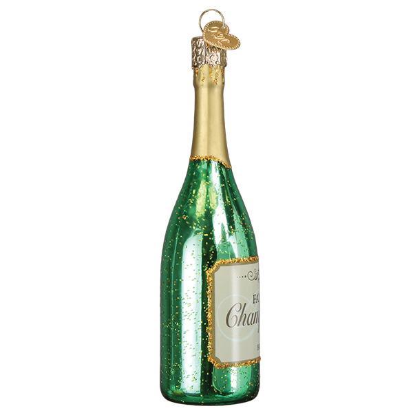 Old World Christmas Champagne Bottle Ornament