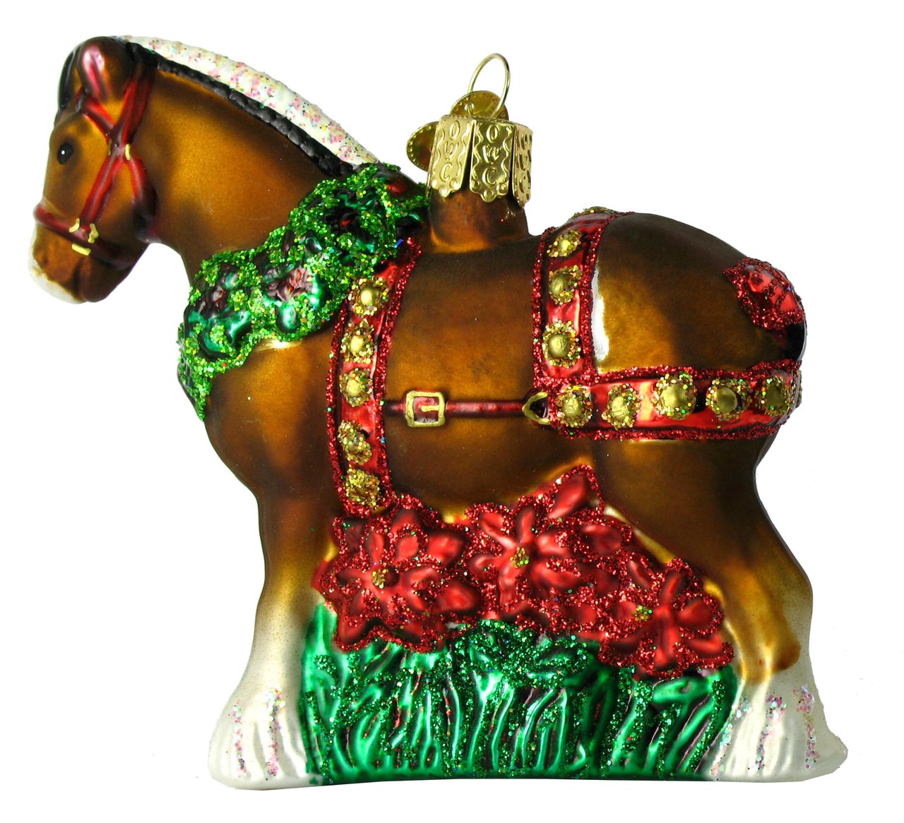 Old World Christmas Holiday Clydesdale