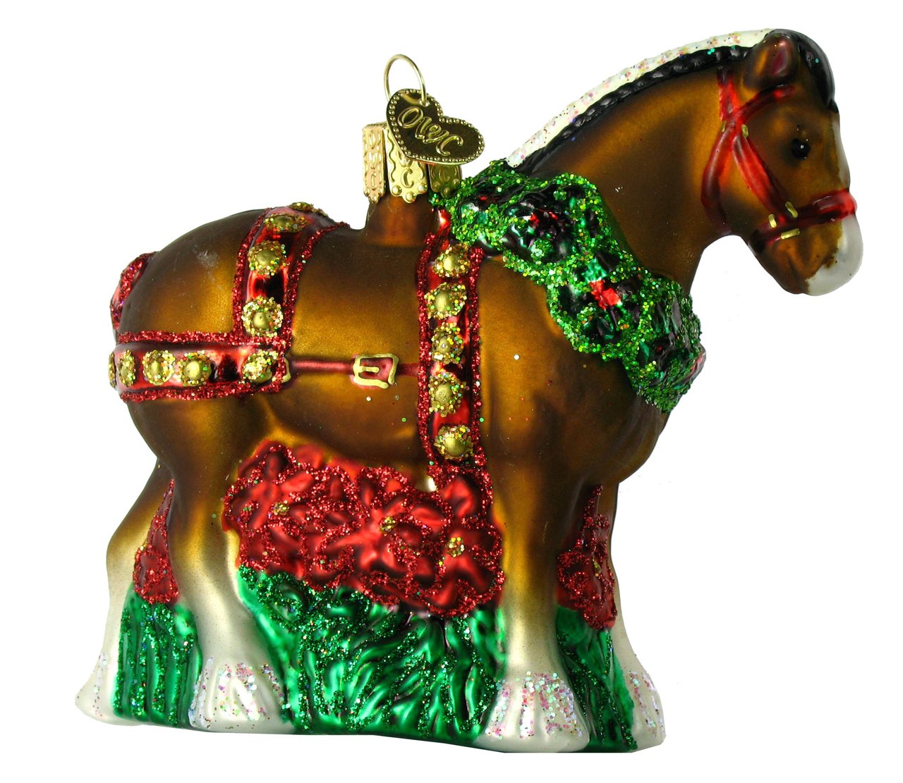 Old World Christmas Holiday Clydesdale