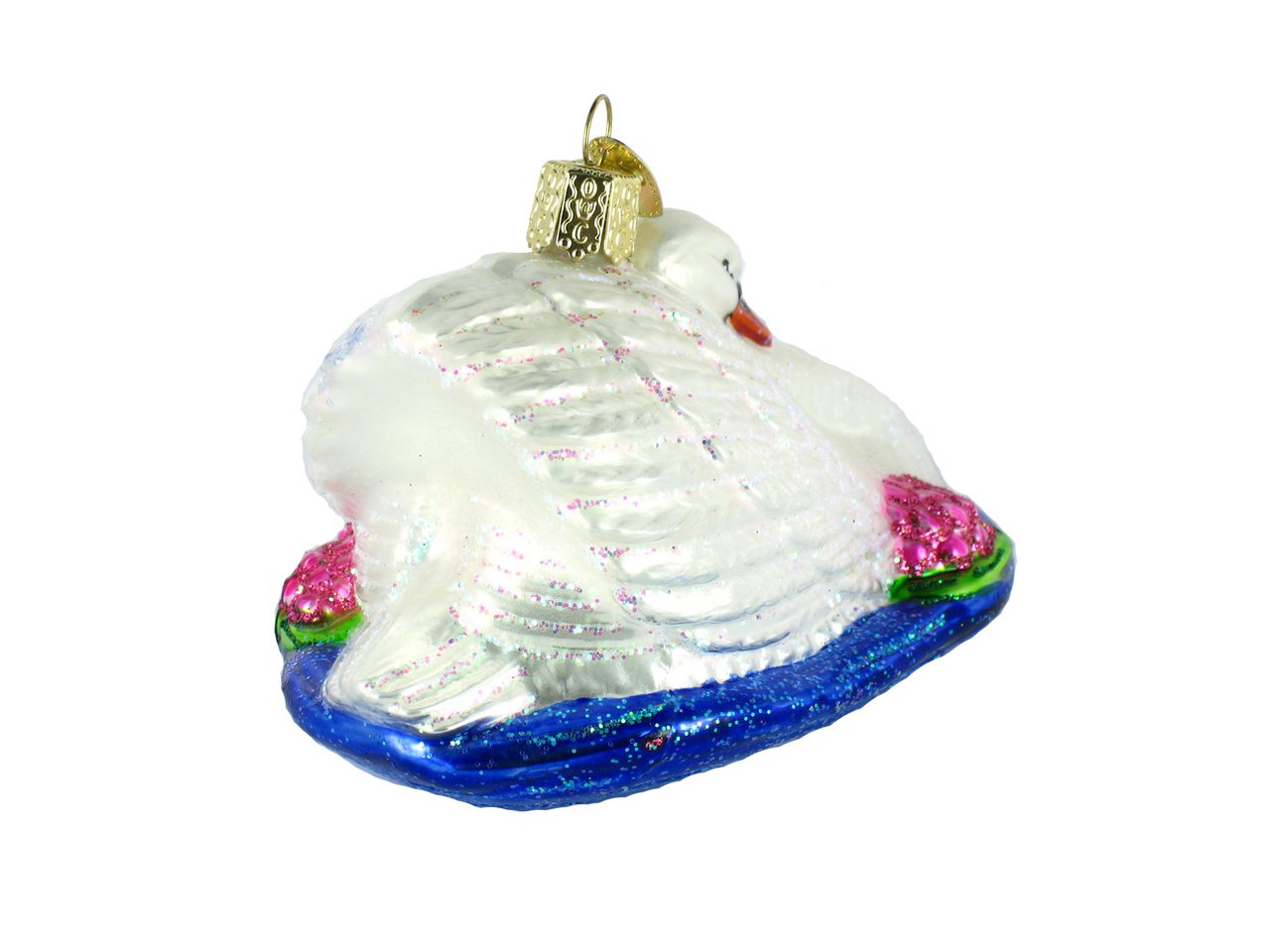 Old World Christmas Monet's Swan Ornament