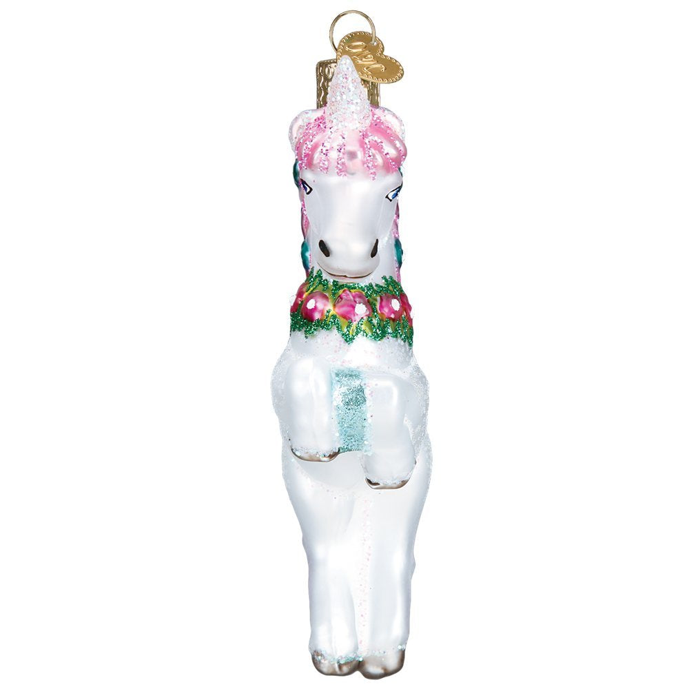 Old World Christmas Prancing Unicorn