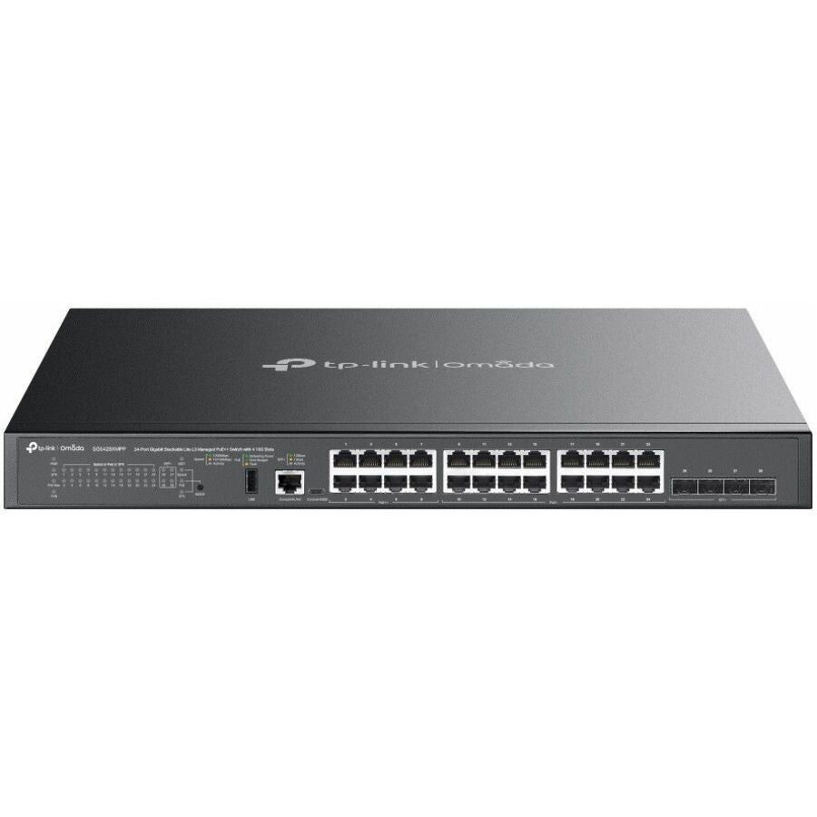 Omada 24-Port Gigabit PoE++ L3 Managed Switch SG5428XMPP for Enterprises