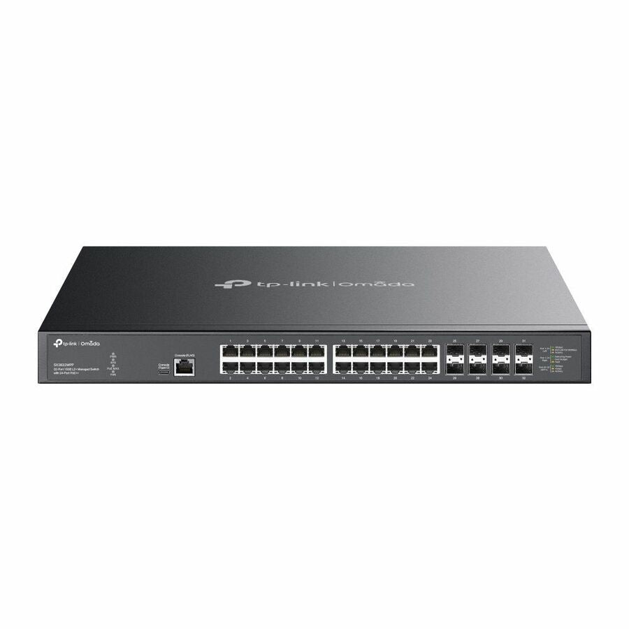 Omada 32-Port 10GE L2+ Managed PoE++ Switch for Enterprise SX3832MPP