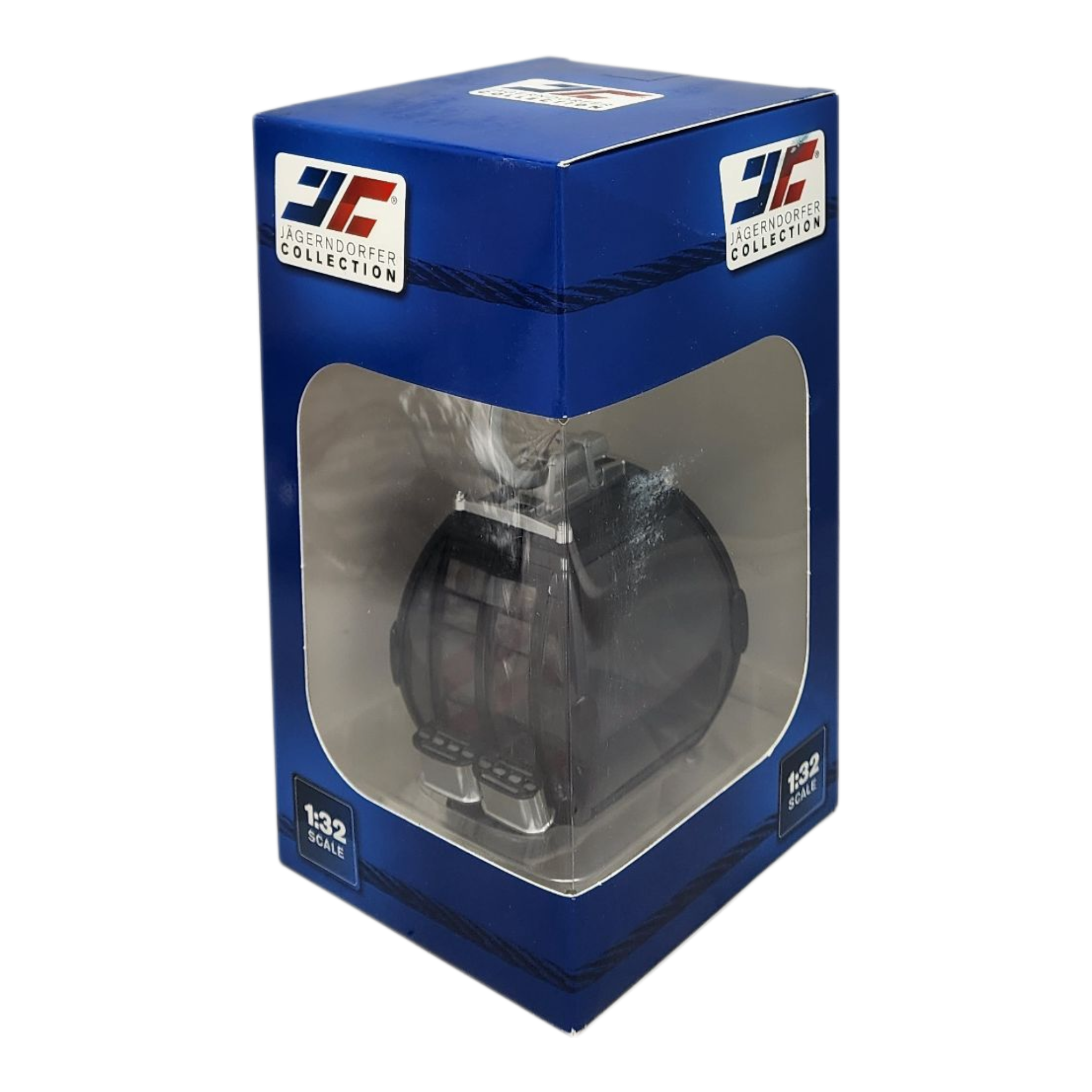 Omega IV Ski Lift Cabin - Silver/Black - 1:32 Scale