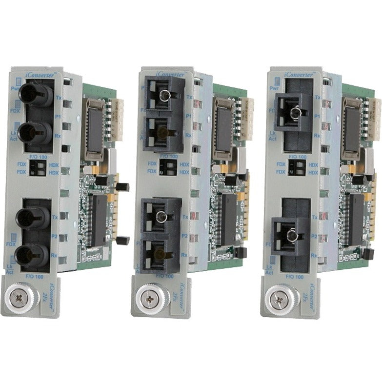 Omnitron Systems 100Base-Fx To 100Base-Fx Managed Fast Ethernet Media Converter & Switch 8443-1W