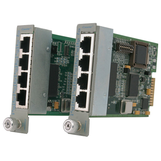 Omnitron Systems Iconverter 4Tx Vt Fast Ethernet Managed Switching Module