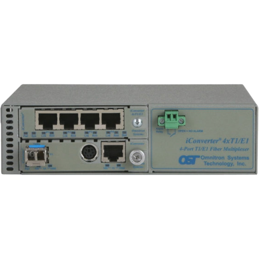 Omnitron Systems Iconverter 4Xt1/E1 Mux/M Managed T1/E1 Multiplexer 8823N-3-C