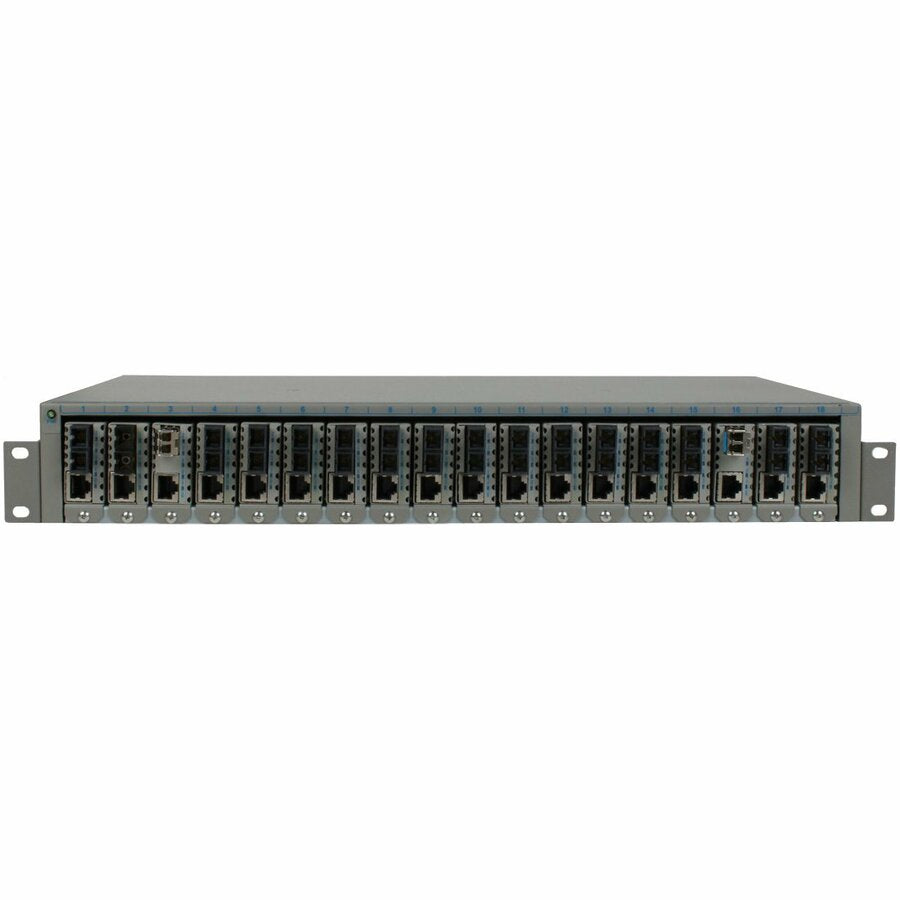 Omnitron Systems Miconverter 18-Module 24Vdc Powered Chassis