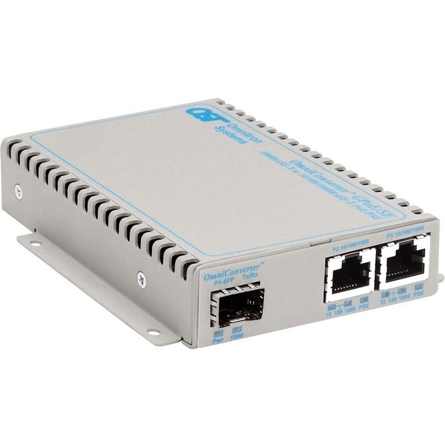 Omnitron Systems Omniconverter Gpoe/Se 9479-0-X Transceiver/Media Converter 9479-0-21W