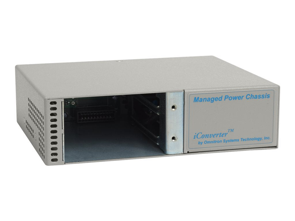 Omnitron iConverter 2-Module Chassis - Modular expansion base