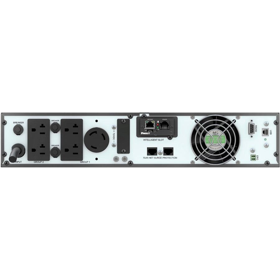 Online Double Conversion UPS - Panduit SmartZone 3000VA Rack Tower | Panduit U03N11V