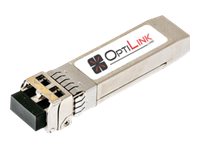 OptiLink - SFP+ transceiver module (equivalent to: Fortinet FG-TRAN-SFP+SR) - 10GbE - 10GBase-SR - LC multi-mode - up to 984 FG-TRAN-SFP+SR-OL