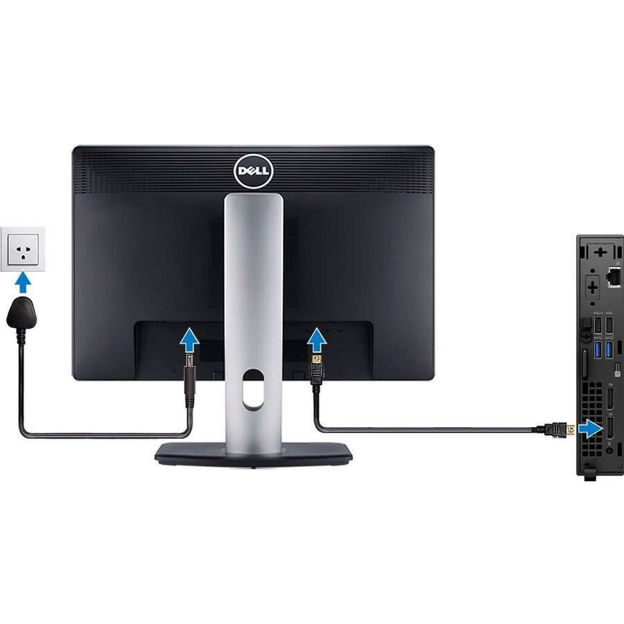 Dell OptiPlex 3000 Thin Client - Intel Pentium Silver N6005 Quad-core (4 Core) 2 GHz - Black NG7KC