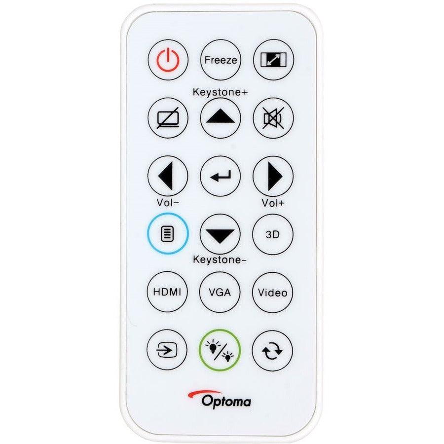 Optoma 3D DLP Projector - 16:10 - Portable, Ceiling Mountable