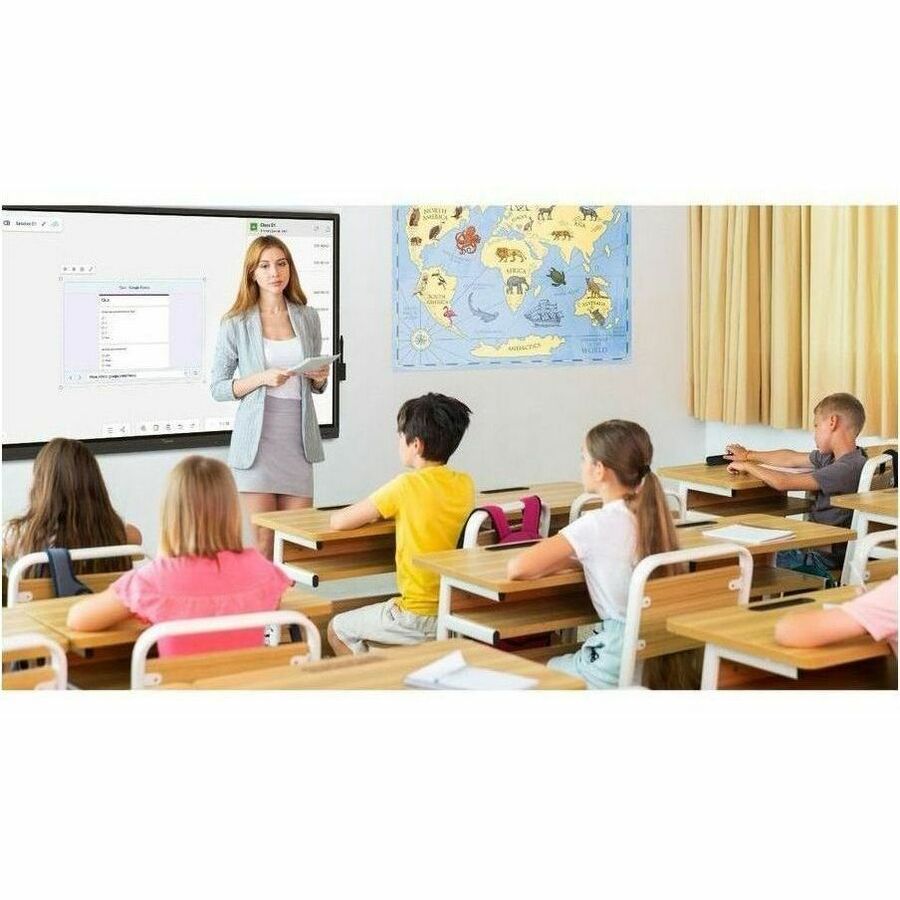 Optoma Creative Touch 5-Series 65" Premium Interactive Flat Panel Display - 65" LCD - ARM