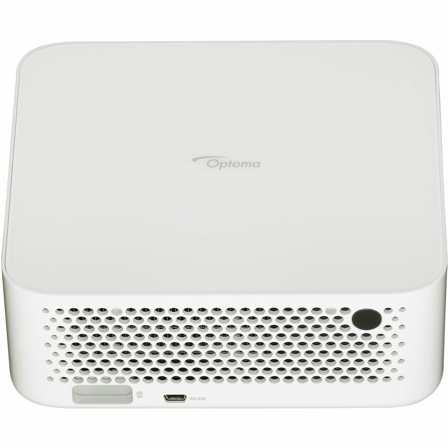Optoma ML1080 DLP Projector - 16:9 - Portable - White - High Dynamic Range (HDR) - Front