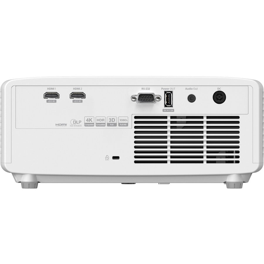 Optoma ZH350ST 3D Short Throw DLP Projector - 16:9 - High Dynamic Range (HDR) - Front -
