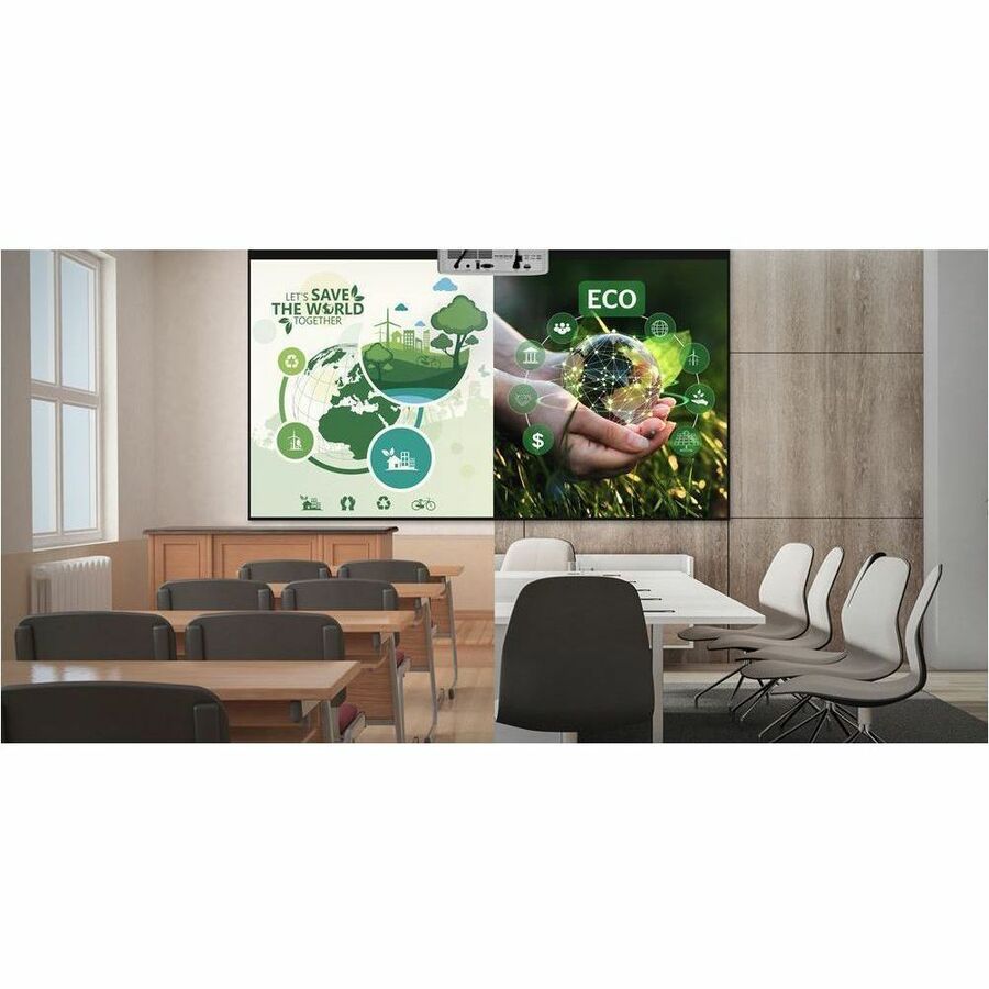 Optoma ZH420 3D DLP Projector - 16:9 - White - High Dynamic Range (HDR) - Front - 1080p -