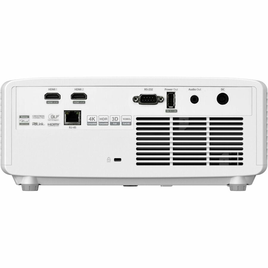 Optoma ZH420 3D DLP Projector - 16:9 - White - High Dynamic Range (HDR) - Front - 1080p -