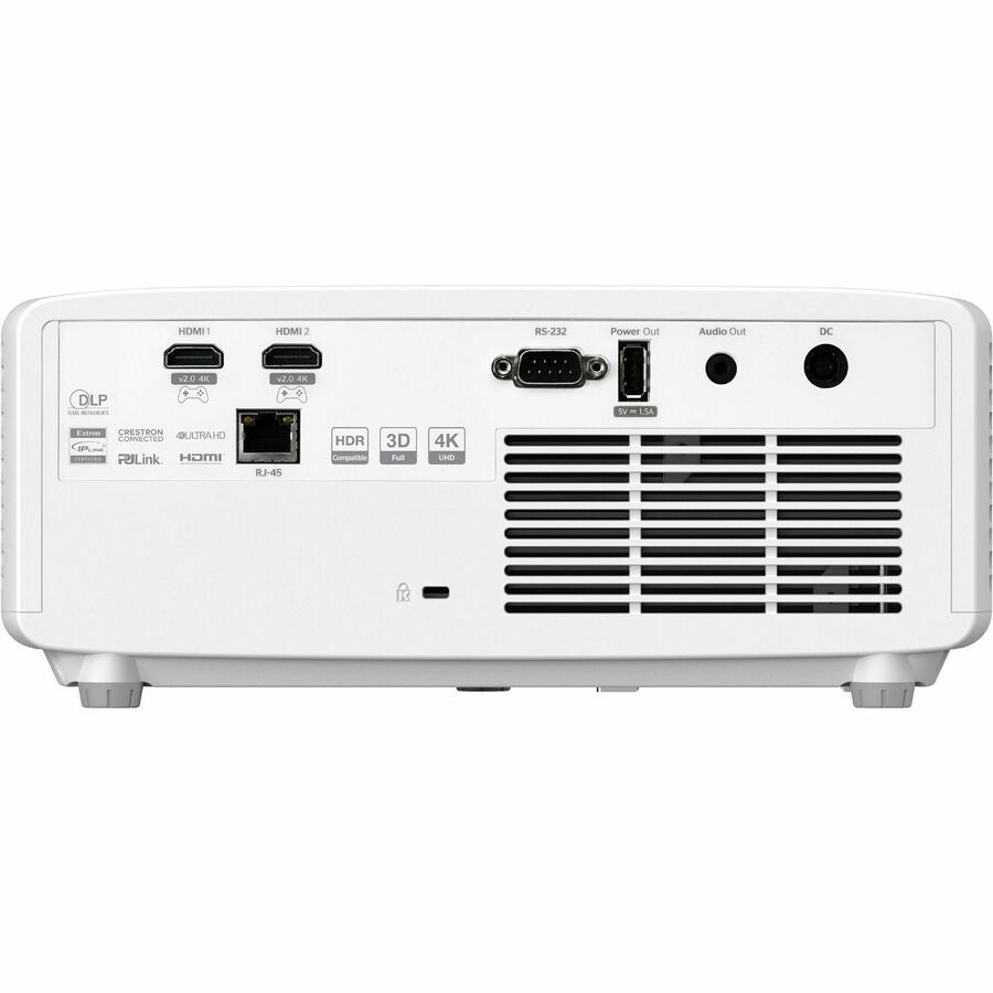 Optoma ZK450 3D DLP Projector - 16:9 - White - High Dynamic Range (HDR) - Front - 1080p -