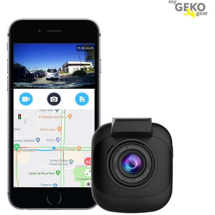 Orbit 530 1296P Dashcam W/16Gb,W/Wifi App G-Sensor Sony Snsr