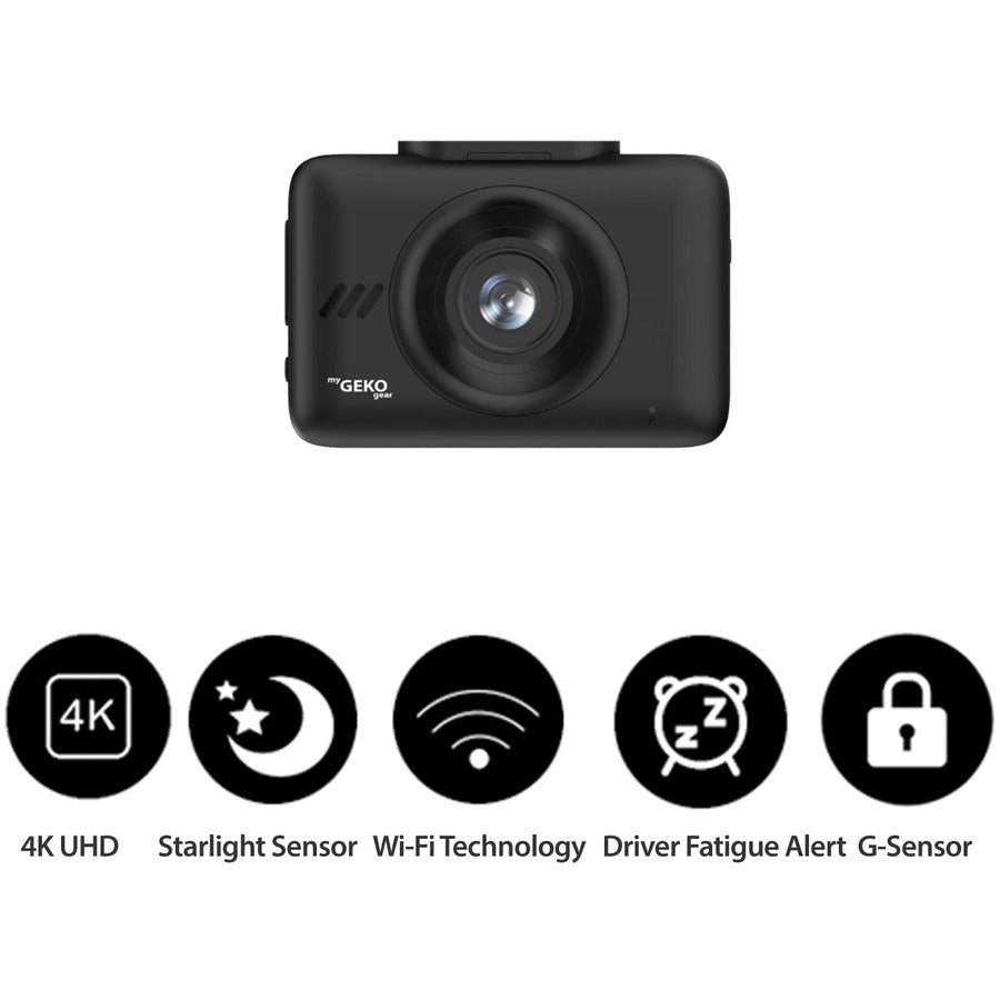 Orbit 535 4K Dashcam W/32Gb,W/Wifi App Gps G-Sensor Sony Snsr