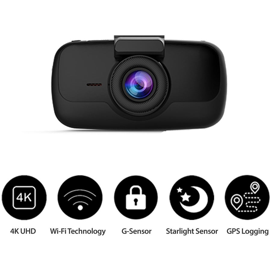 Orbit 960 4K Dashcam W/16Gb,W/Wifi Gps Adas G-Sensor Sony Snsr