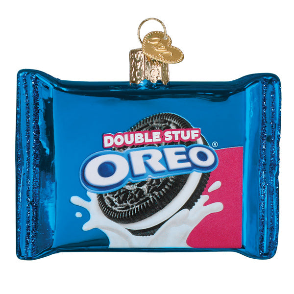 Oreo Double Stuf Cookie Glass Ornament
