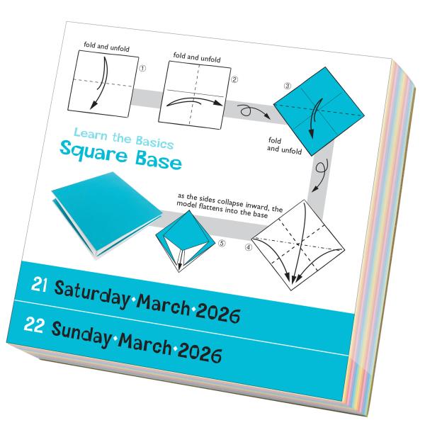 Origami Page-A-Day Calendar 2026: More Than 250 Projects to Fold