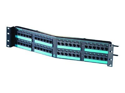Ortronics Clarity 6 - Patch panel - CAT 6 - black - 2U - 19 - 48 ports" PHA66U48