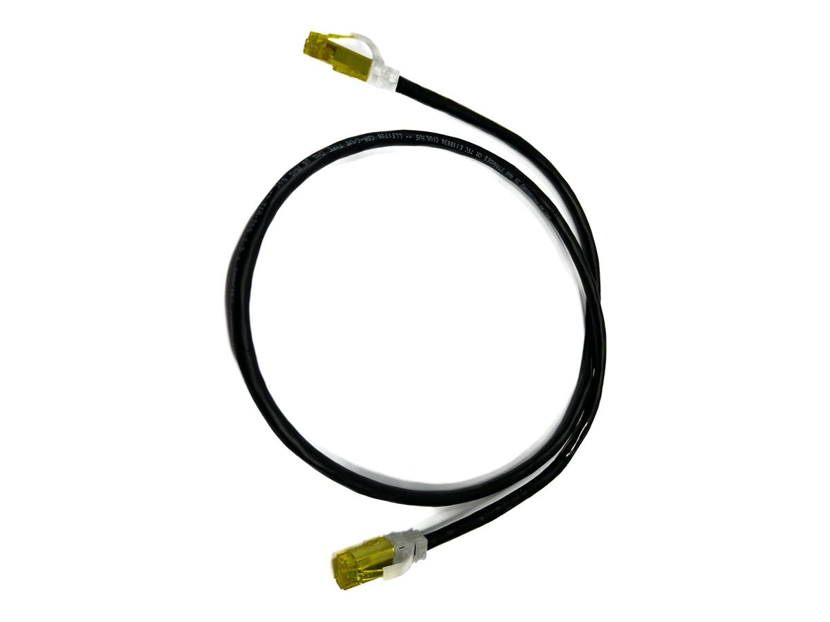 Ortronics Clarity - Patch cable - RJ-45 (M) to RJ-45 (M) - 10 ft - CAT 6a - black MC6A10-00