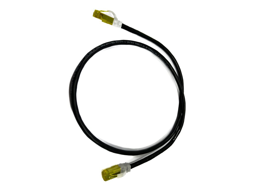 Ortronics Clarity - Patch cable - RJ-45 (M) to RJ-45 (M) - 15 ft - UTP - CAT 6a - snagless, stranded - black MC6A15-00