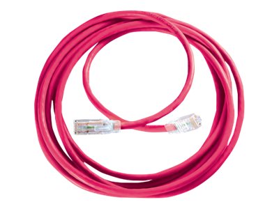 Ortronics Clarity - Patch cable - RJ-45 (M) to RJ-45 (M) - 7 ft - UTP - CAT 6 - molded, snagless, stranded - red MC607-02