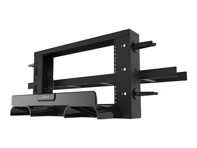 Ortronics Mighty Mo Overhead Cable Pathway Rack - Cable management rack - black - 2U MMOHR-2RU-B