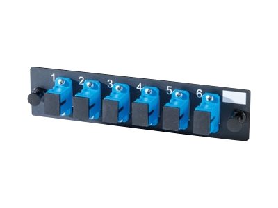 Ortronics - Patch panel adapter - SC SM X 6 - blue OFP-SCS06AC