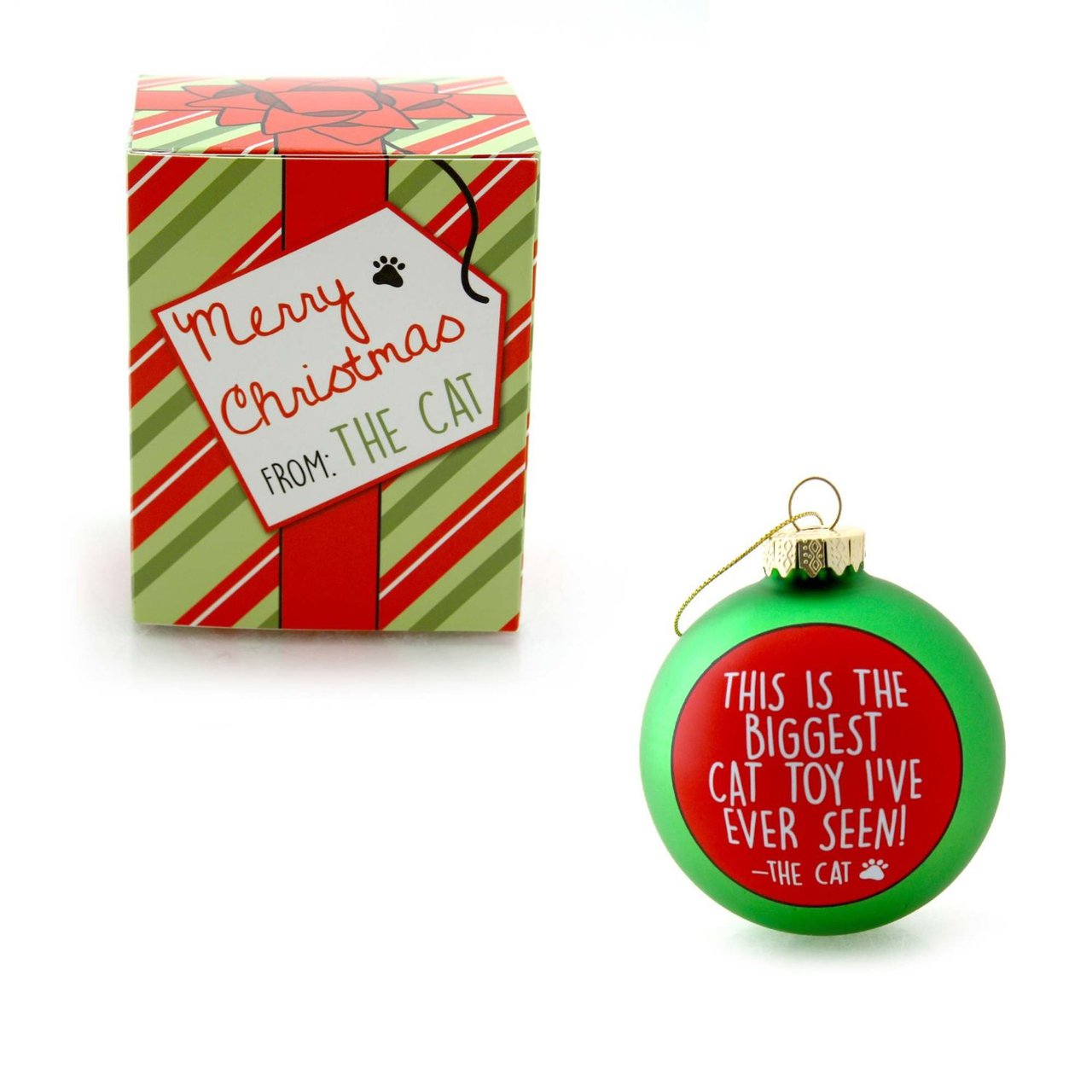 Our Name is Mud Meowy Catmas Ornament