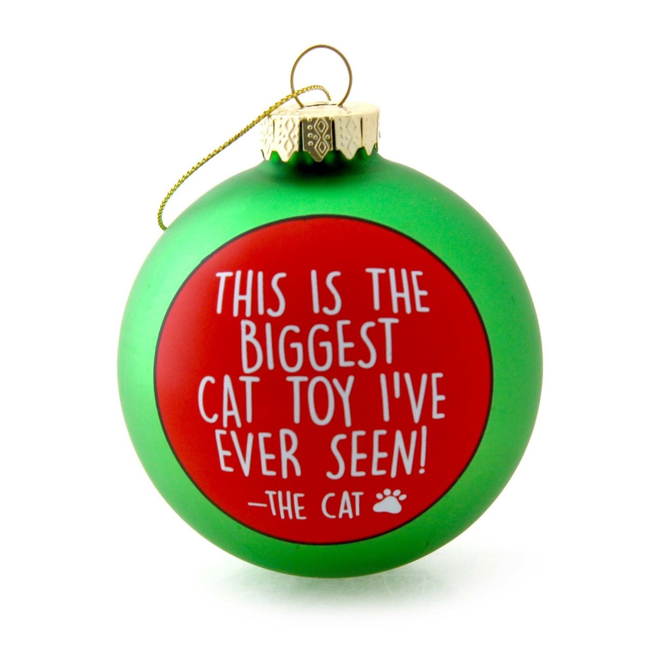 Our Name is Mud Meowy Catmas Ornament