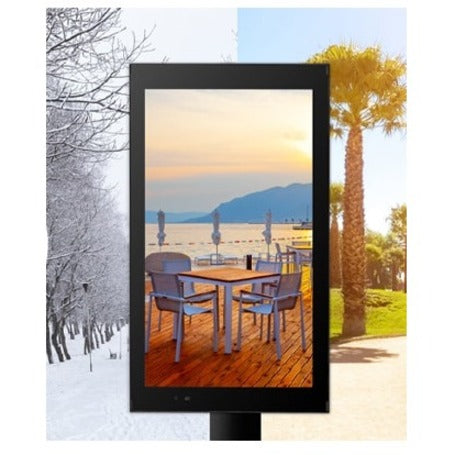 Outdoor Digital Signage Display - LG 22XE1J-B 1,500 Nits IP56 Weatherproof Solution | TecISoft