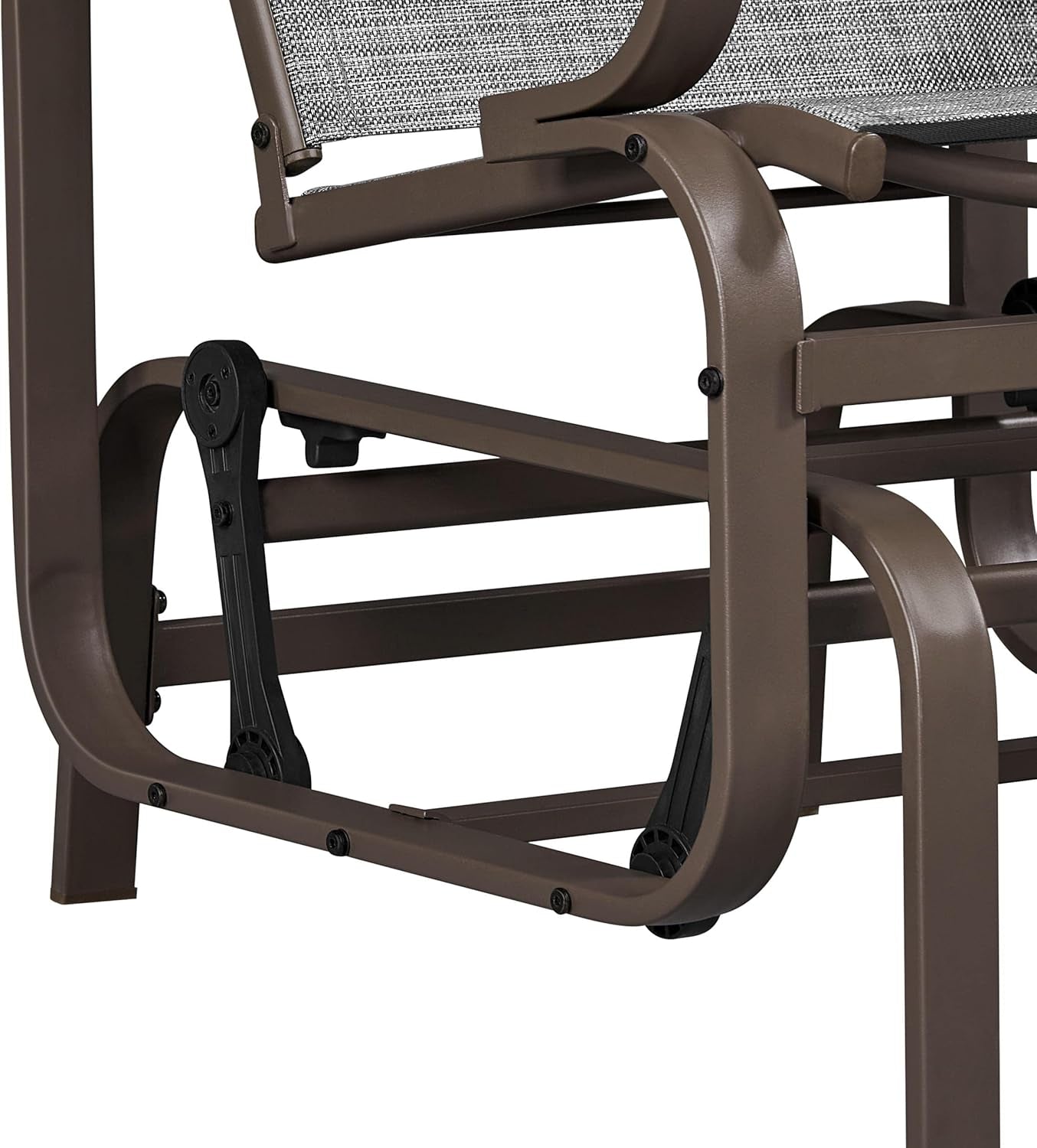 Outdoor Patio Glider Chairs with Breathable Sling Fabric