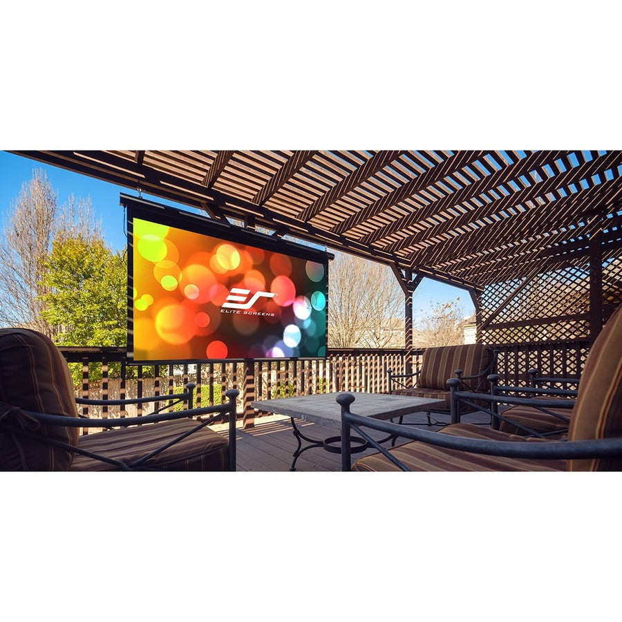 Outdoor Projector Screen 150" - Elite Screens Yard Master Electric Motorized | Tecisoft OMS150H-ELECTRIC